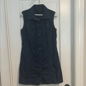 Banana Republic Dark Blue Denim Mini Dress